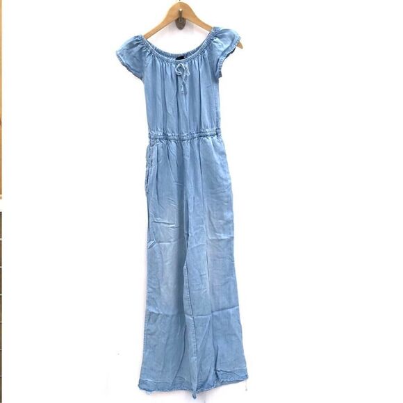 MAX jeans tencel denim romper - Picture 1 of 8